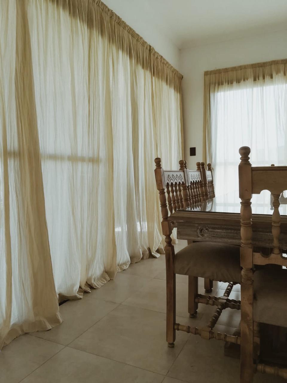 Cortinas · Living y comedor · trabajo 6