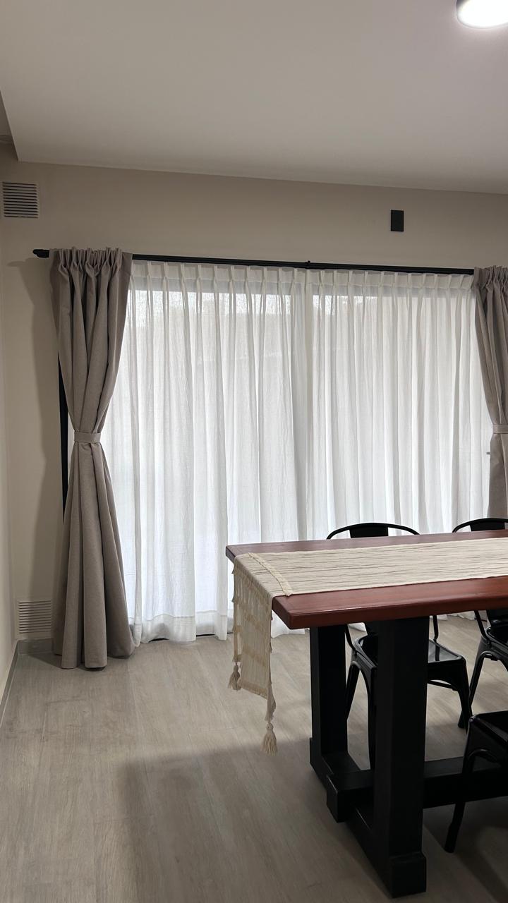 Cortinas · Living y comedor · trabajo 10