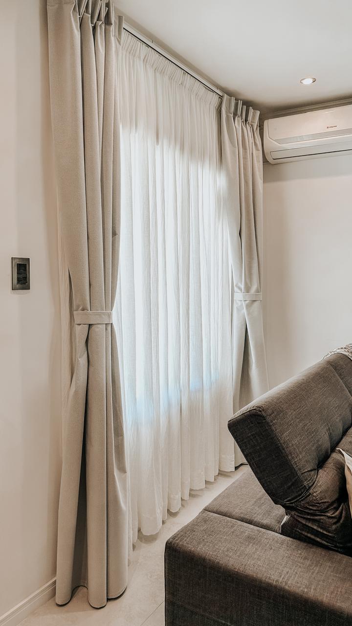 Cortinas · Living y comedor · trabajo 11